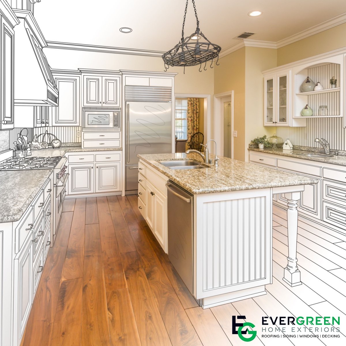 Upgrade Your Silverdale Kitchen with Evergreen Home Exteriors’ Craftsmanship