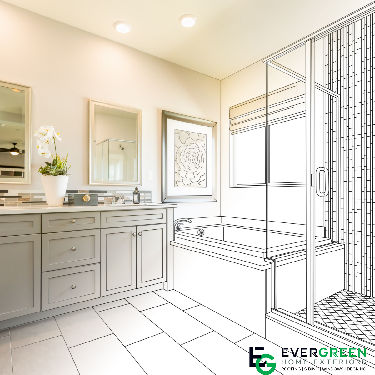 Transform Your Bathroom with Evergreen Home Exteriors in Bremerton