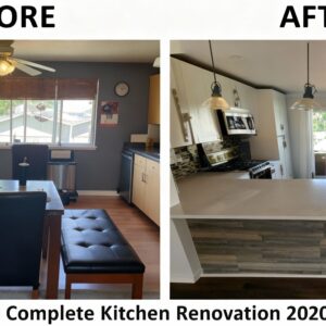 Kitchen Before And After (1)
